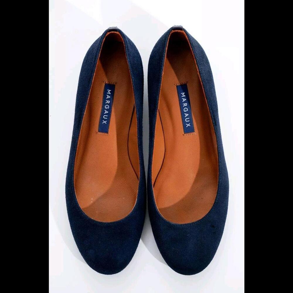 Margaux The Classic Suede Ballet Flats Womens Sz 35.5 EU / 5.5 US Shoes - Picture 2 of 16